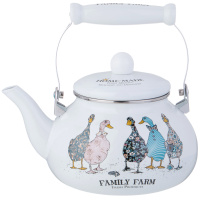 Чайник эмалированный Family farm 2,5л 934-626