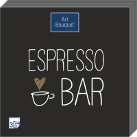 Салфетки 33х33см Espresso bar 3сл 20шт 37399