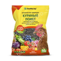 Куриный помет гранулированный 10л БиоМастер