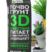 Грунт 3D Универсальный 5л ГЕРА