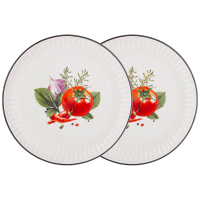 Набор тарелок закусочных Kitchen passions 2шт 21*1,8см 189-481 АКЦИЯ -30%