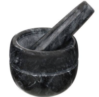 Ступка с пестиком 9*7см Black Marble 925-106