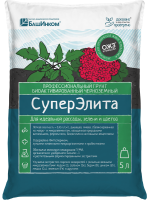 Грунт СуперЭлита профессиональный биоактивированный черноземный 5 л БАШИНКОМ