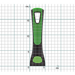 Съемная ручка для сковороды длинная салатовая 3752863