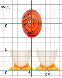 Набор для варки яиц Термо-таймер + 2 подставки 1700194
