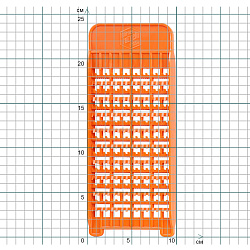 Терка BABY GRATER оранжевая 3000025